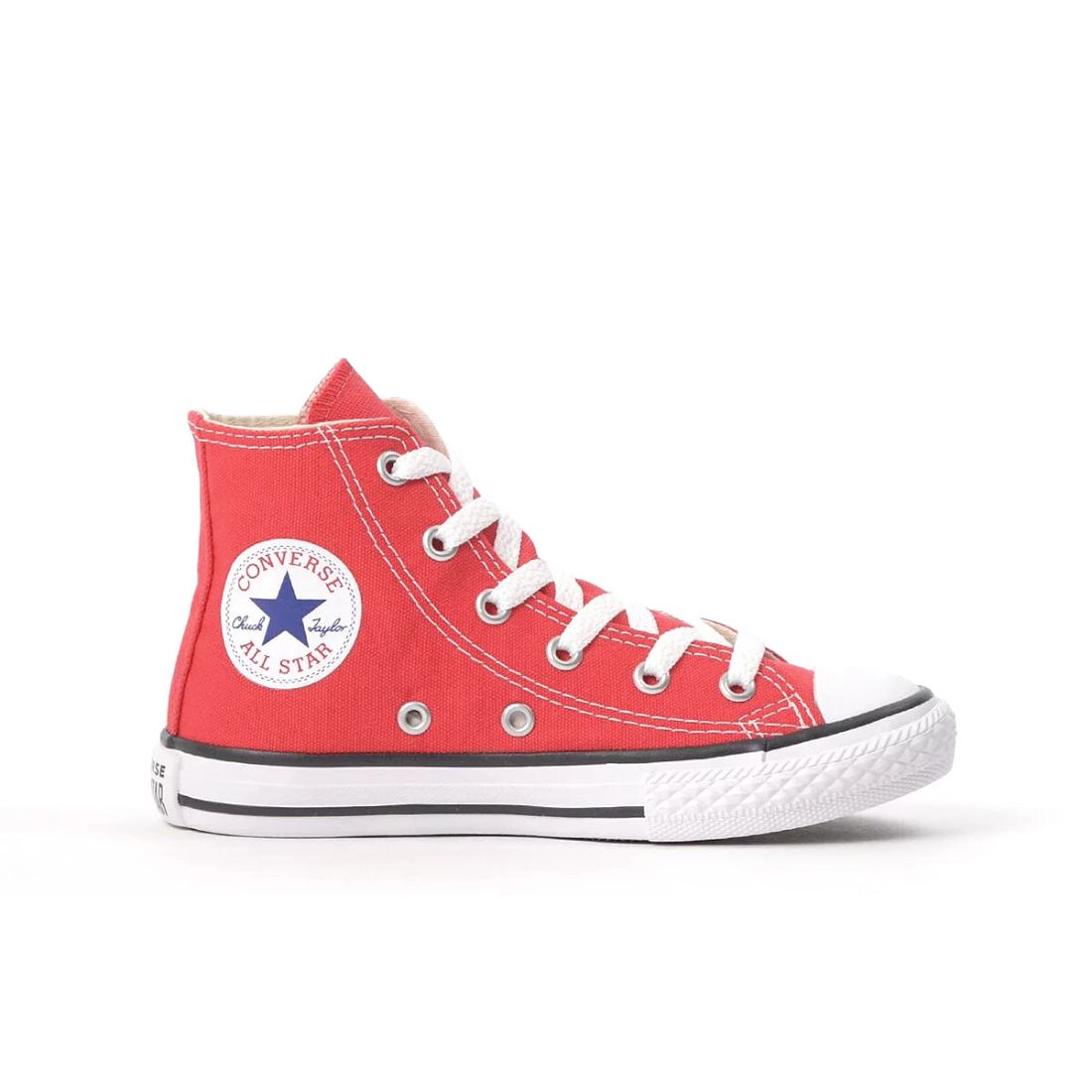 Tênis Converse All Star Chuck Taylor Infantil - Preto/Vermelho