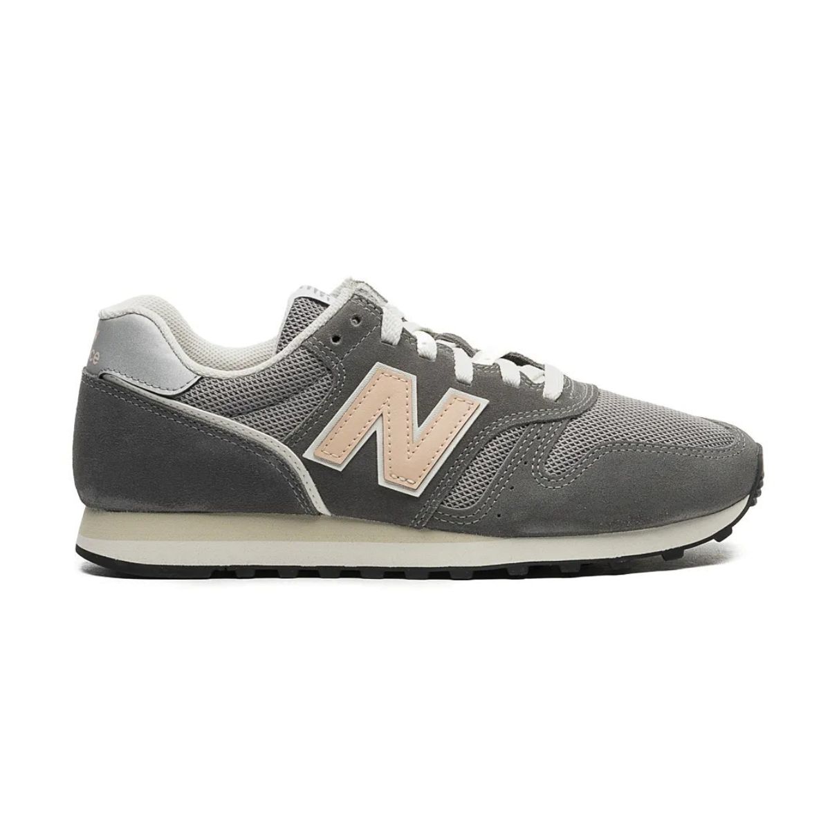 New balance cinza feminino sales