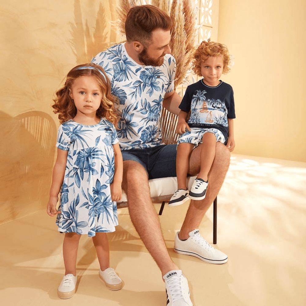 CAMISA MANGA CURTA BLUE BEACH – TOMMY HILFIGER – Importados Baby e Kids