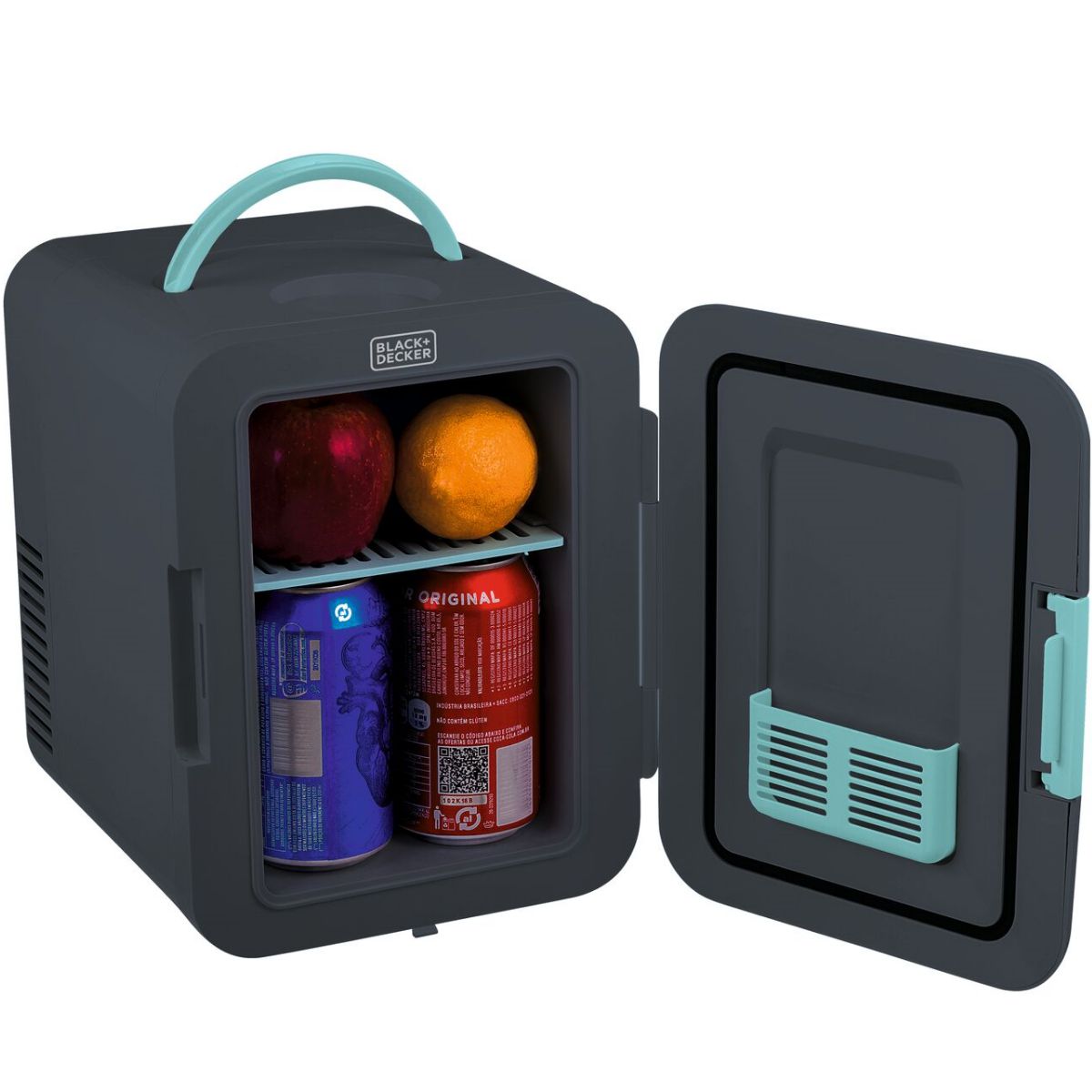 Geladeira Mini Refrigerador Portátil c/ Função Aquecer BlackDecker Bivolt e  12V para Carro Caminhão - Magazine Gerais