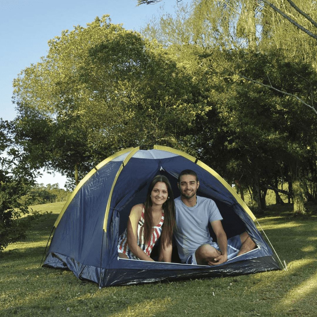Barraca Acampamento Impermeável para Acampar Camping 2 Pessoas Lugares ...