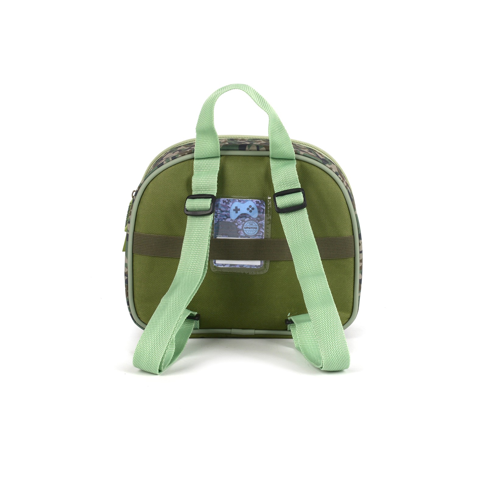 Kit Mochila de Rodinhas Lancheira Luxcel Game Up4You Verde - Nuvem de ...
