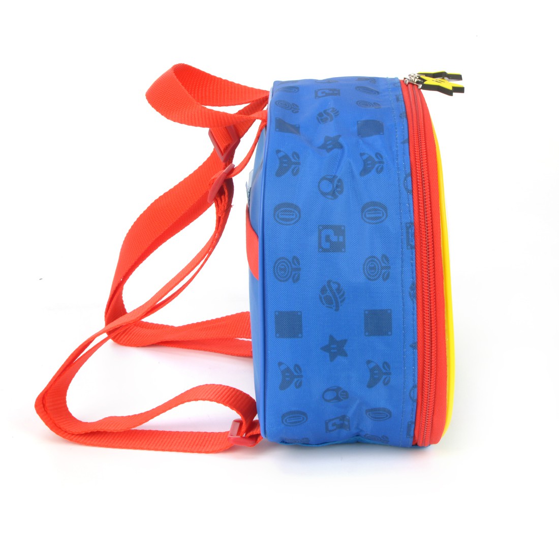 Kit Mochila de Rodinhas e Lancheira Luxcel Super Mario Azul - Nuvem de ...