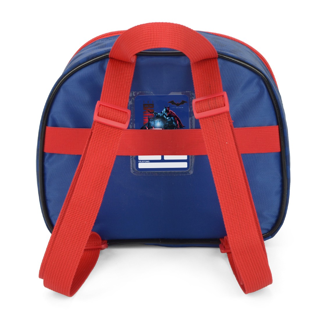 Kit Mochila de Rodinhas e Lancheira Luxcel Batman Azul - Nuvem de Algodão