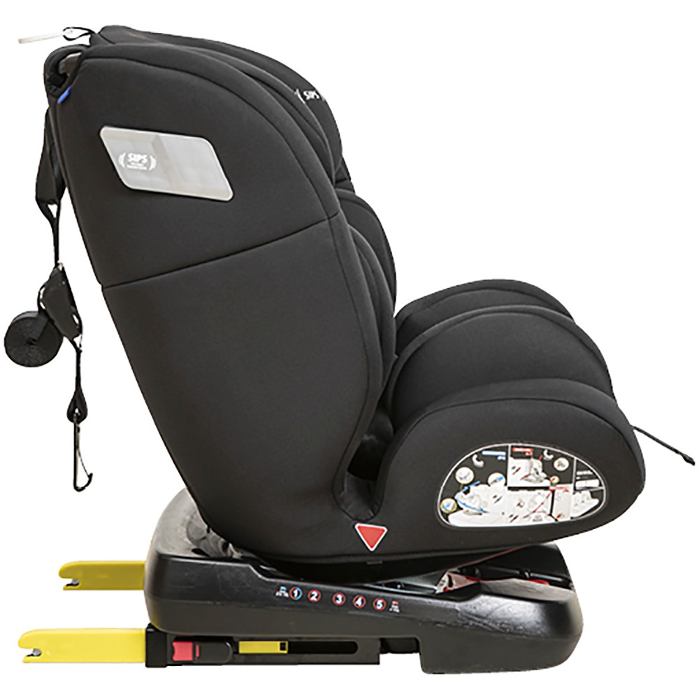 Cadeirinha Para Carro Kiddo Universe 360 Graus Preto - Nuvem de Algodão