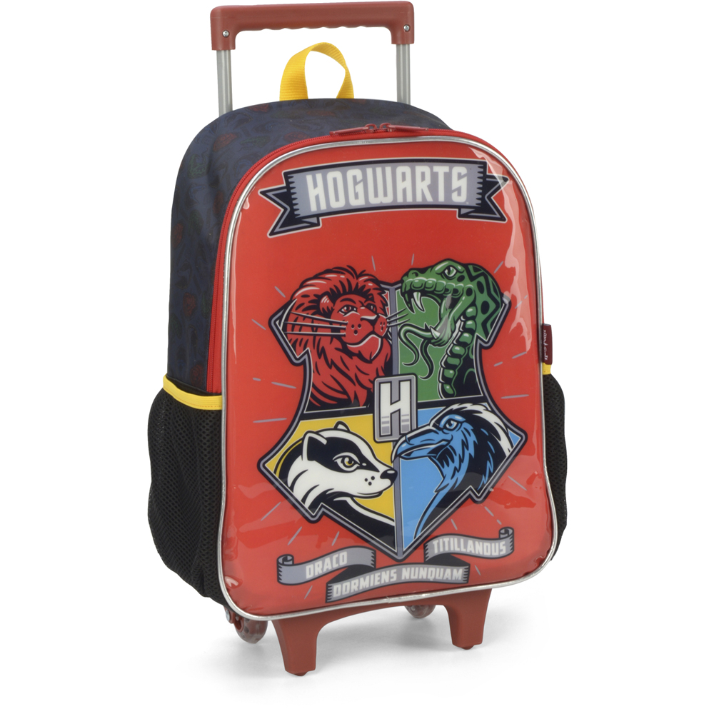 Kit Mochila Rodinhas Lancheira Luxcel Harry Potter Vermelho - Nuvem de ...