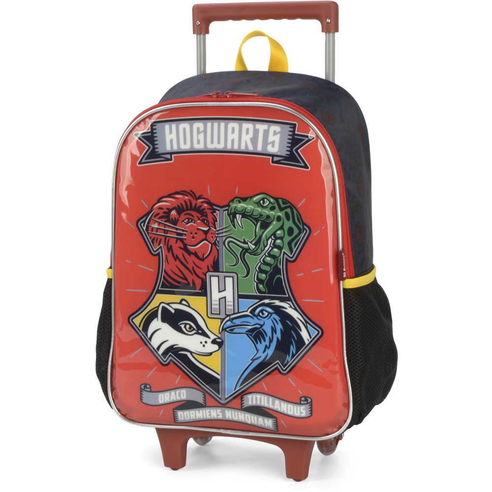 Kit Mochila Rodinhas Lancheira Luxcel Harry Potter Vermelho - Nuvem de ...