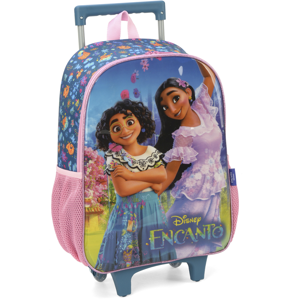 Kit Mochila de Rodinhas Lancheira Luxcel Encanto Verde - Nuvem de Algodão
