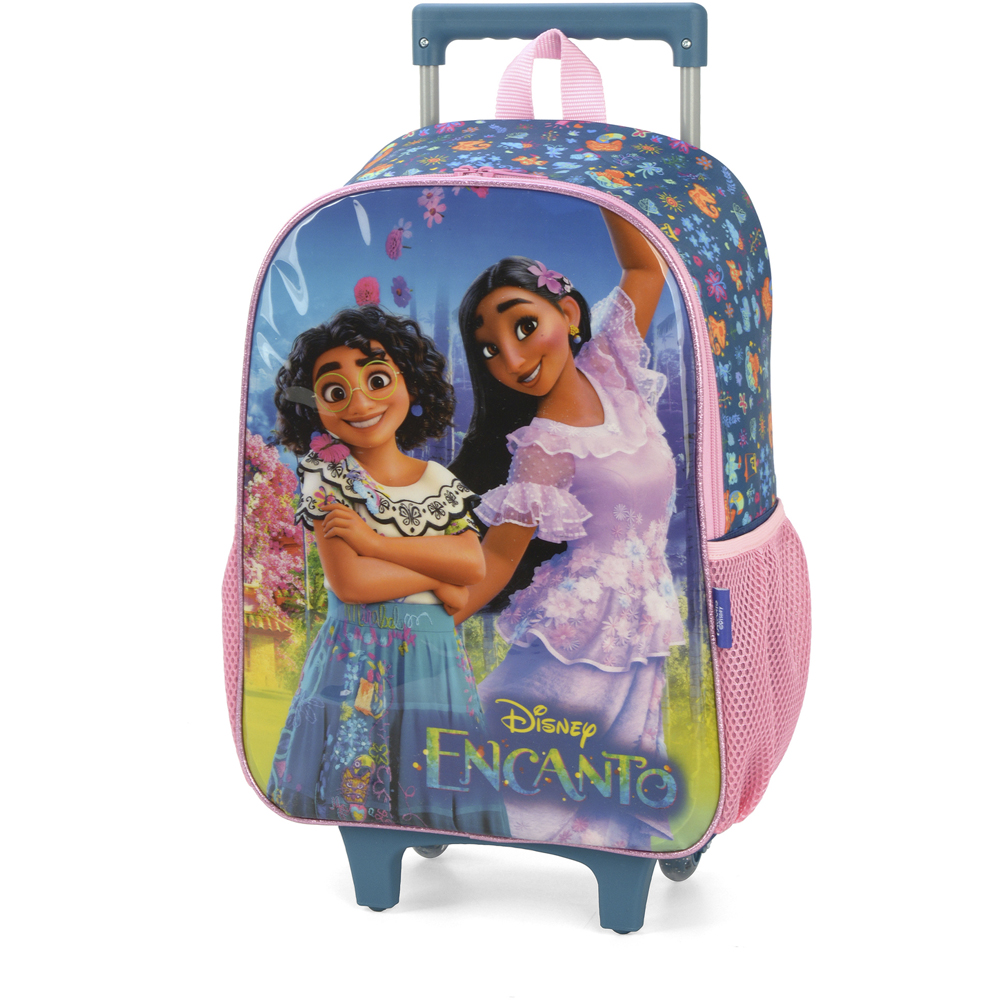Kit Mochila de Rodinhas Lancheira Luxcel Encanto Verde - Nuvem de Algodão