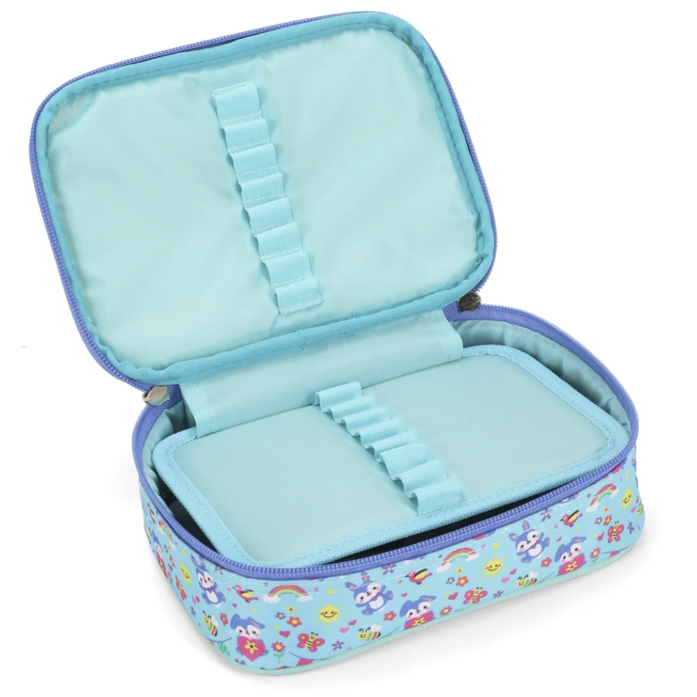 Kit Mochila Roda Lancheira Estojo Luxcel Up4You Coelho Verde - Nuvem de ...