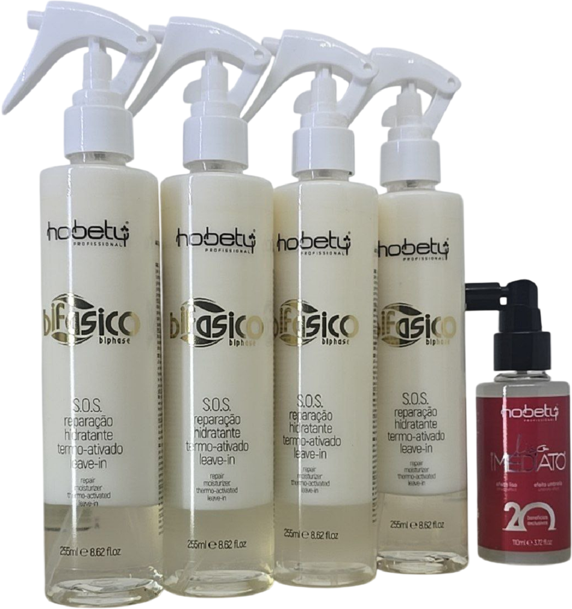 Mini Leave In Kit 4 Leave In Bifasico 1 mini Leave in Liso Imediato Brinde - Cavier ...
