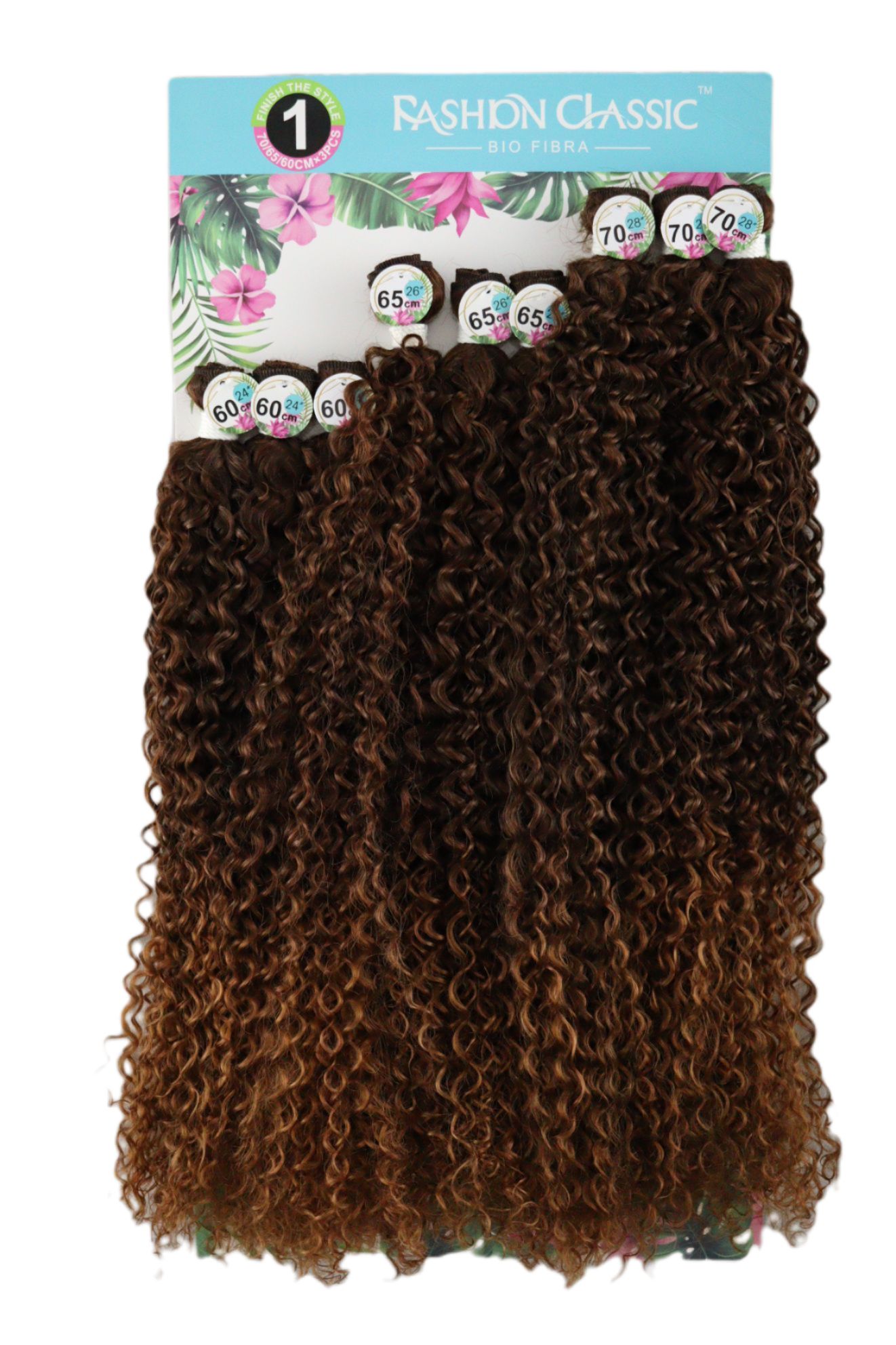 Cabelo Cacheado Bio Vegetal Sleek 320gr 80cm Envio Imediato - R