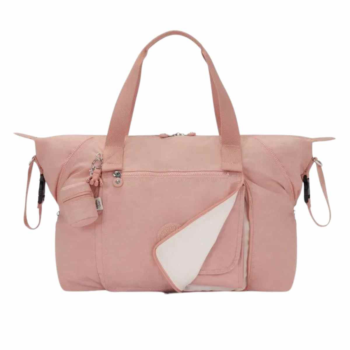 Bolsa Kipling Maternidade Art M Baby Bag Rosa Baraozinho 30 Anos