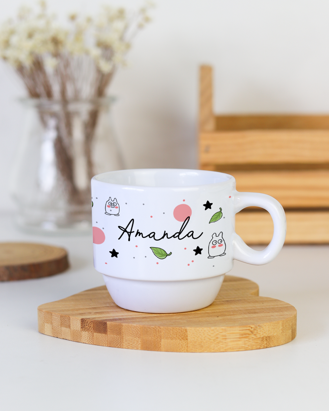 Xícara Personalizada com seu Nome Studio Ghibli - Starcups