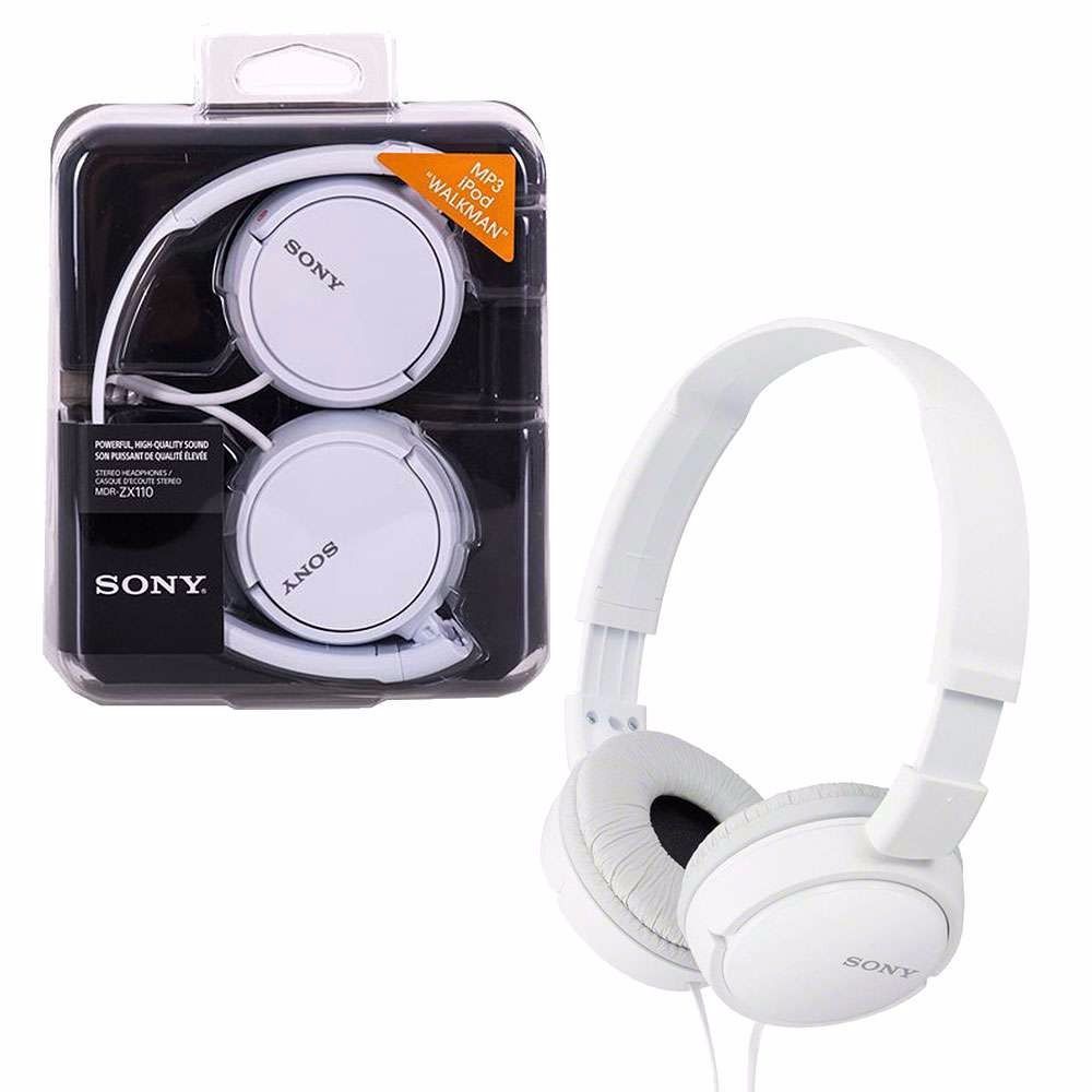 Fone de Ouvido Over-Ear Sony ZX Series MDR-ZX110 - MAGAZINE - Moda,  calçados, acessórios; eletrônicos; ferramentas; esporte e fitness; joias;  pet; suplementos; brinquedos;