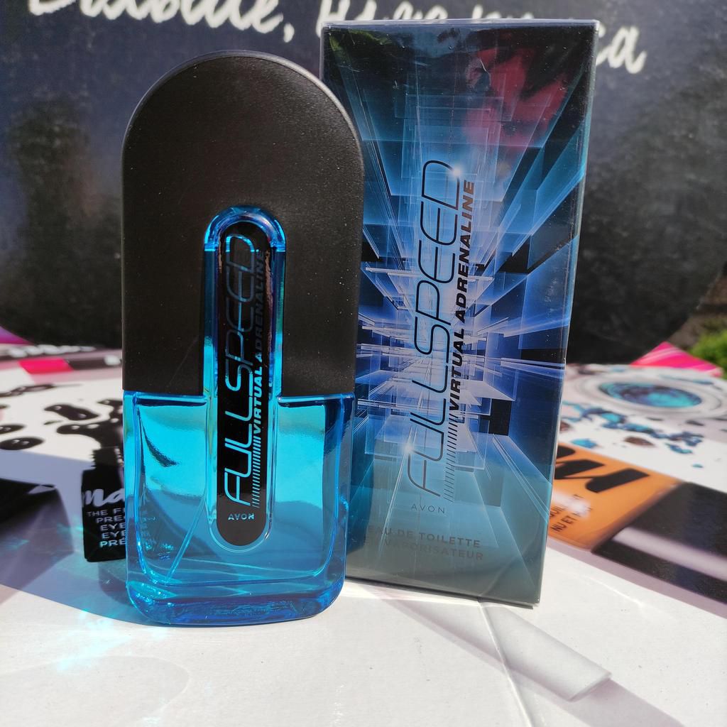 Perfume Masculino Avon Full Speed Virtual Adrenaline EDT 75ml ...