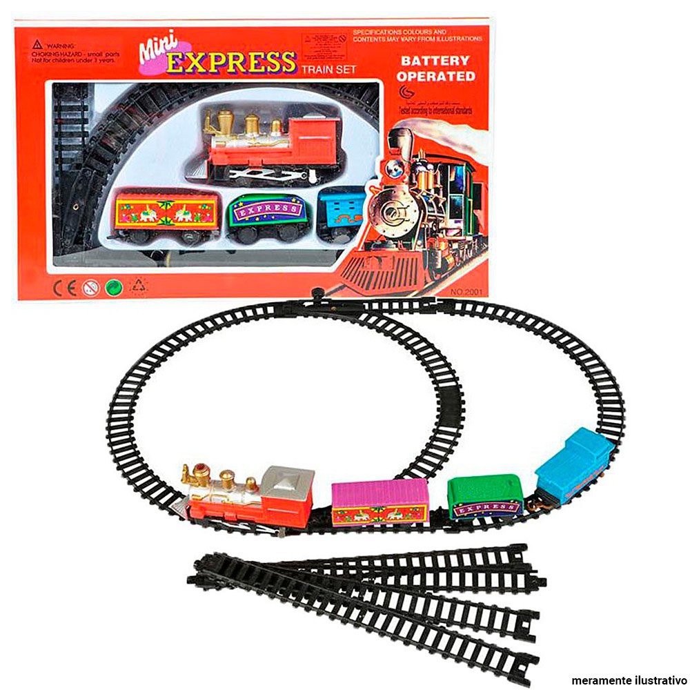 Trenzinho Eletrico Com Trilhos Thomas Trem Kids Infantil