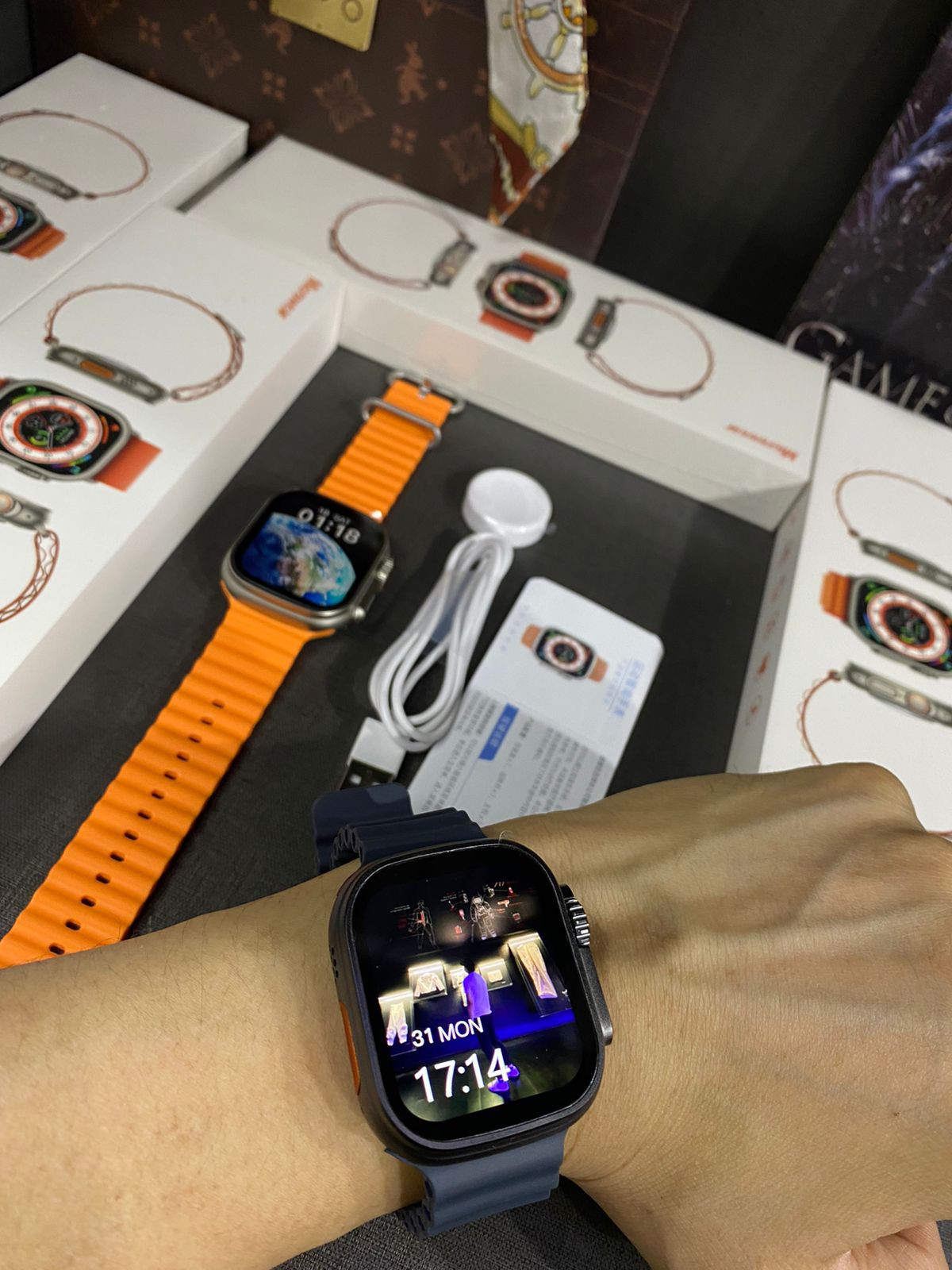 Relógio Smartwatch W68 Ultra Series 8 Nfc Tela 2,0 - MAGAZINE - Moda,  calçados, acessórios; eletrônicos; ferramentas; esporte e fitness; joias;  pet; suplementos; brinquedos;