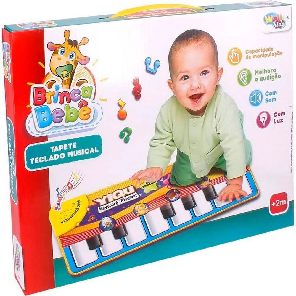 Piano Teclado Animal Infantil Sons Luz Eletrônico Criança