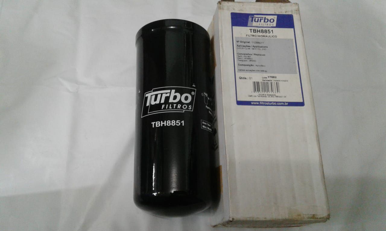 Filtro Óleo Hidráulico Turbo Filtros TBH8841 82003166 Wh945 - Filtro de  Óleo Automotivo - Magazine Luiza