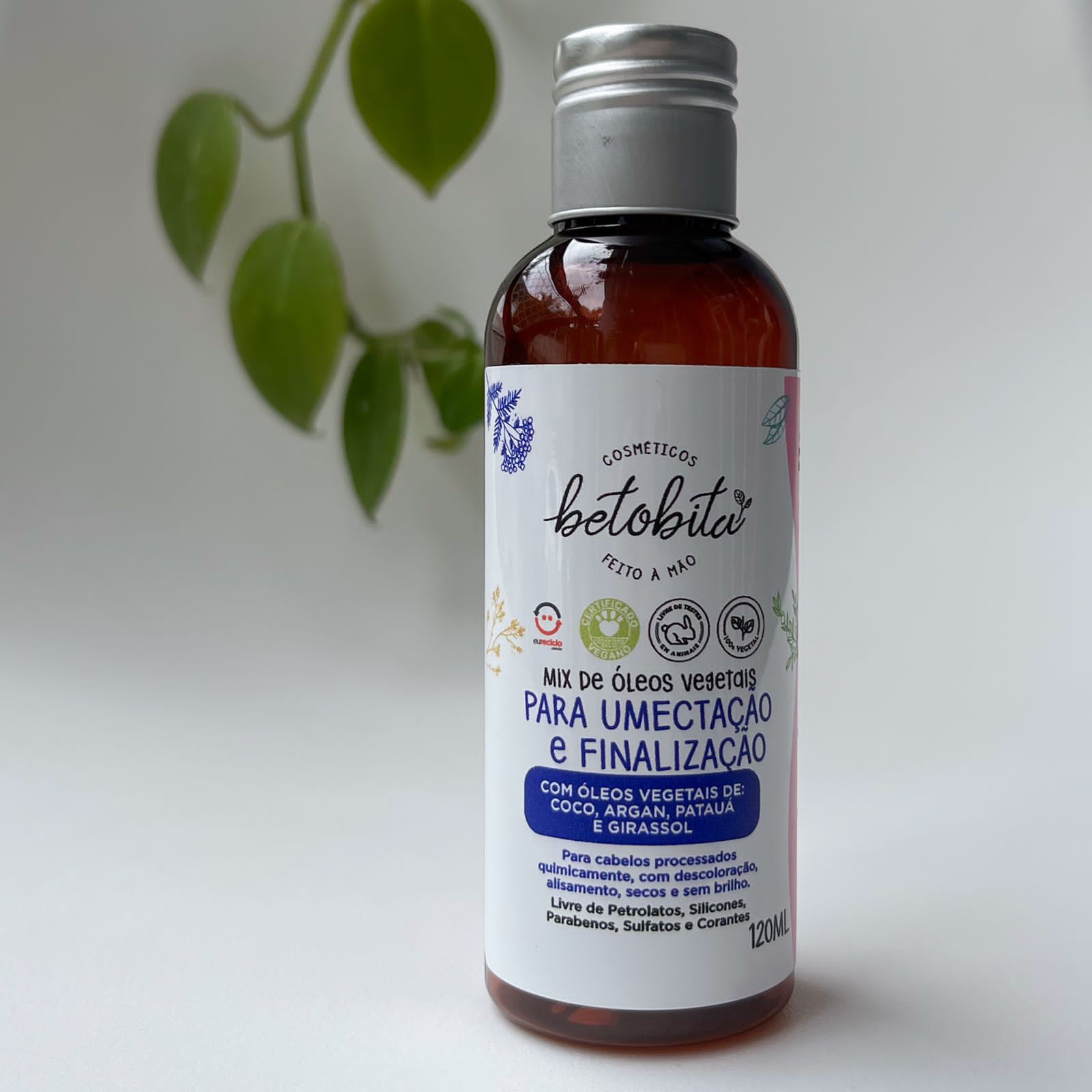 Óleo Vegetal de Umectação Coco 60 ml