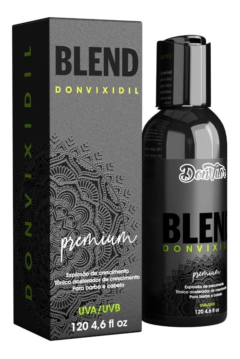 Produto para crescer barba Blend Donvixidil Don vitor 120ml