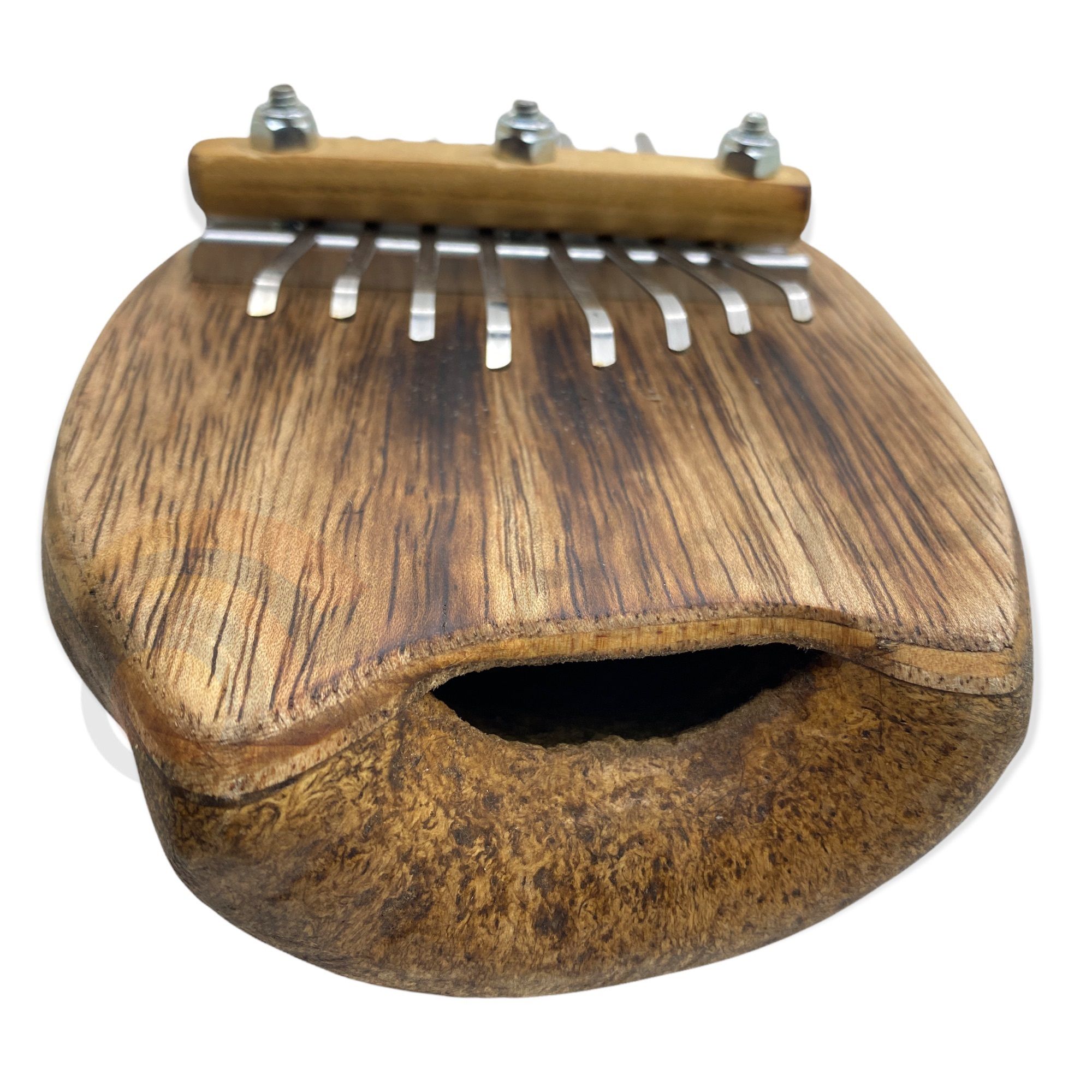 Kalimba Artesanal Efeito Wah Wah Com 8 Notas Em Sapucaia - O Kalimba Artesanal Efeito Wah Wah Com 8 Notas Em Sapucaia - O