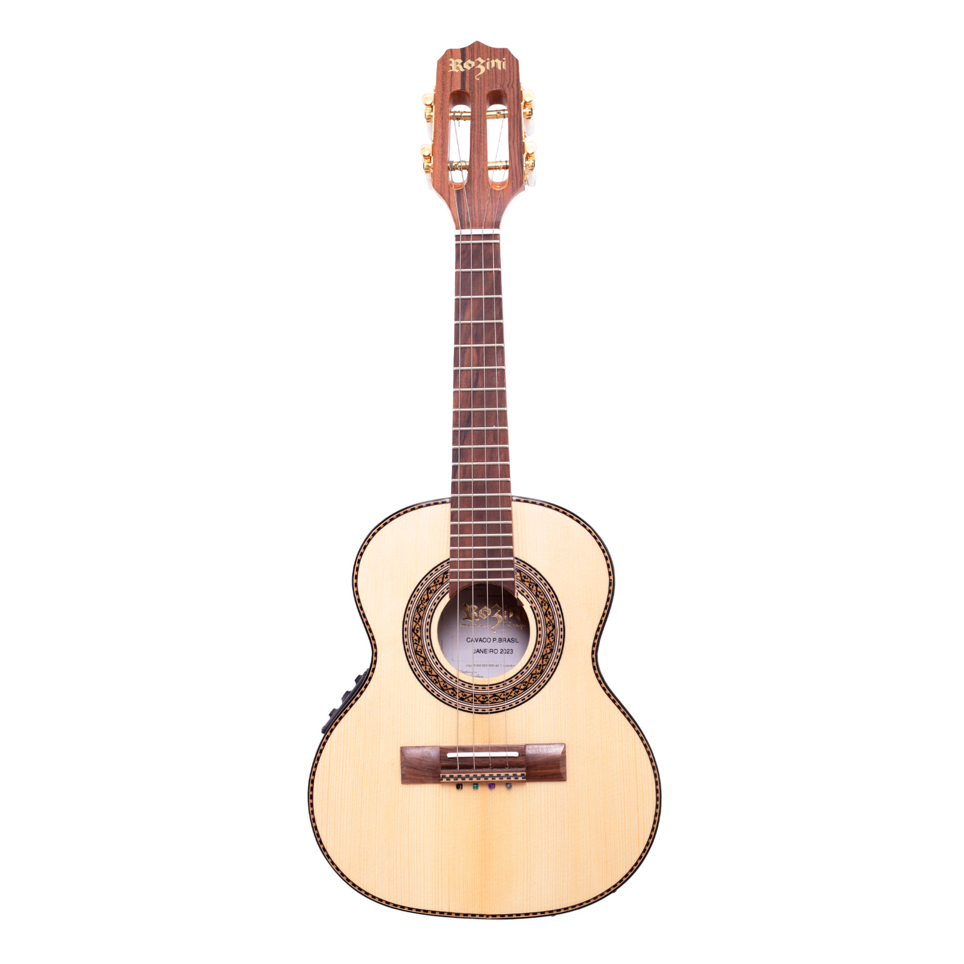 Cavaquinho Rozini Elétrico Profissional Presença Brasil Rc15 - O