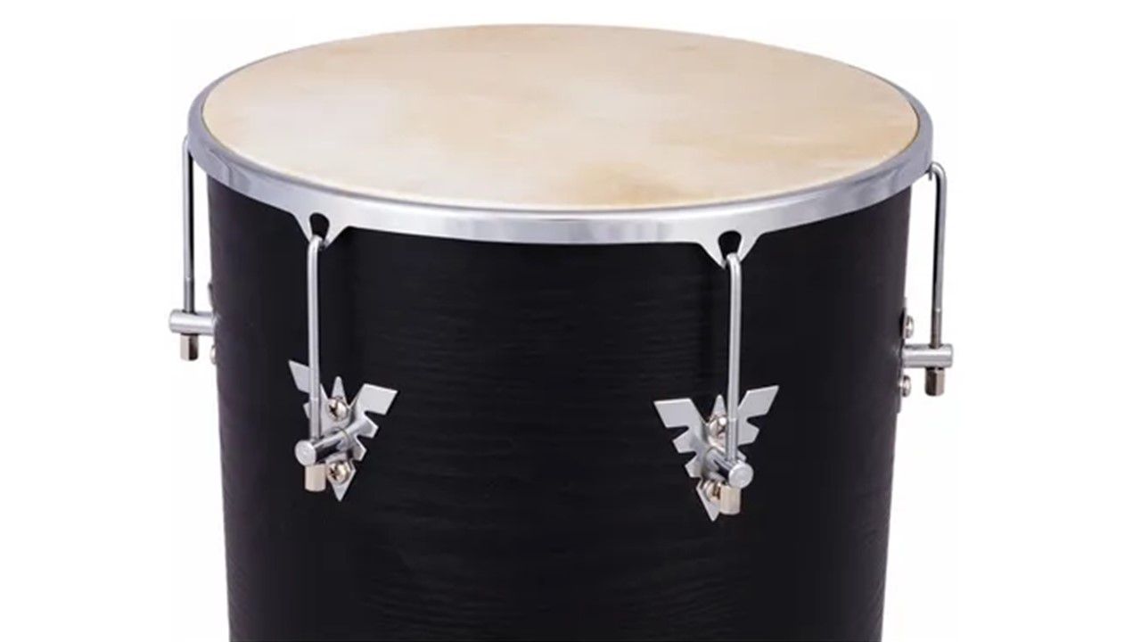 Phx Tantam Samba Music Madeira Pvc 70x14 Preto Pele Couro 951MABKW