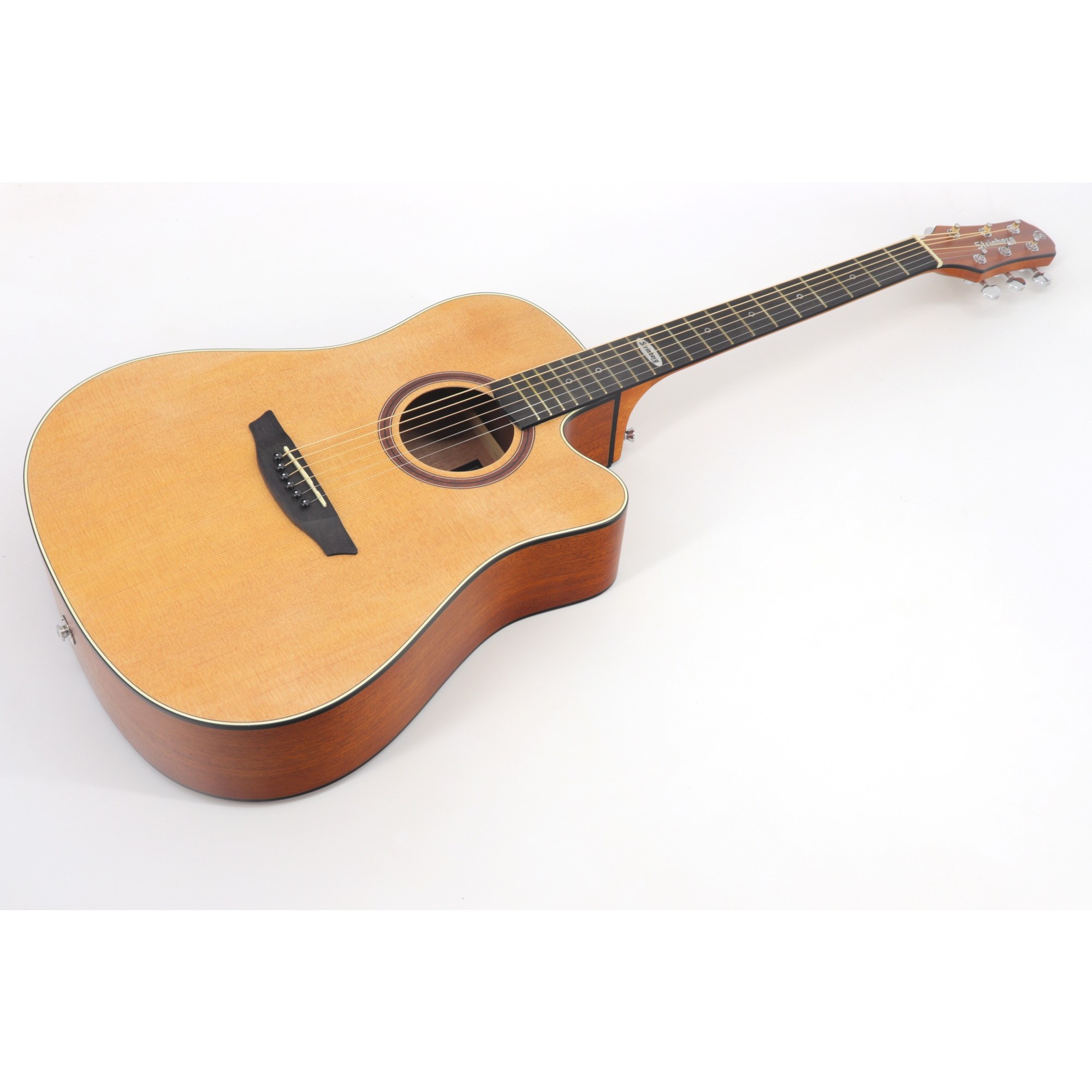 Violão Elétrico Strinberg SD200C Folk Afinador Natural - O