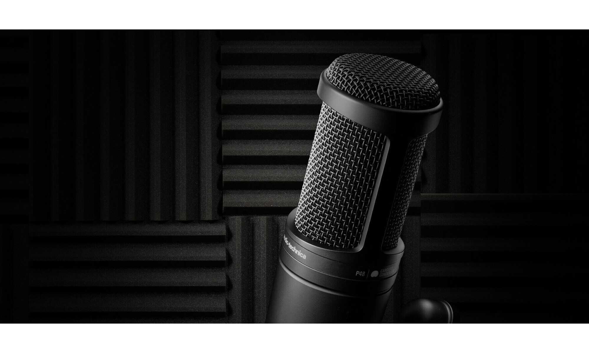 Microfone Condensador Profissional Audio Technica AT2020 - O