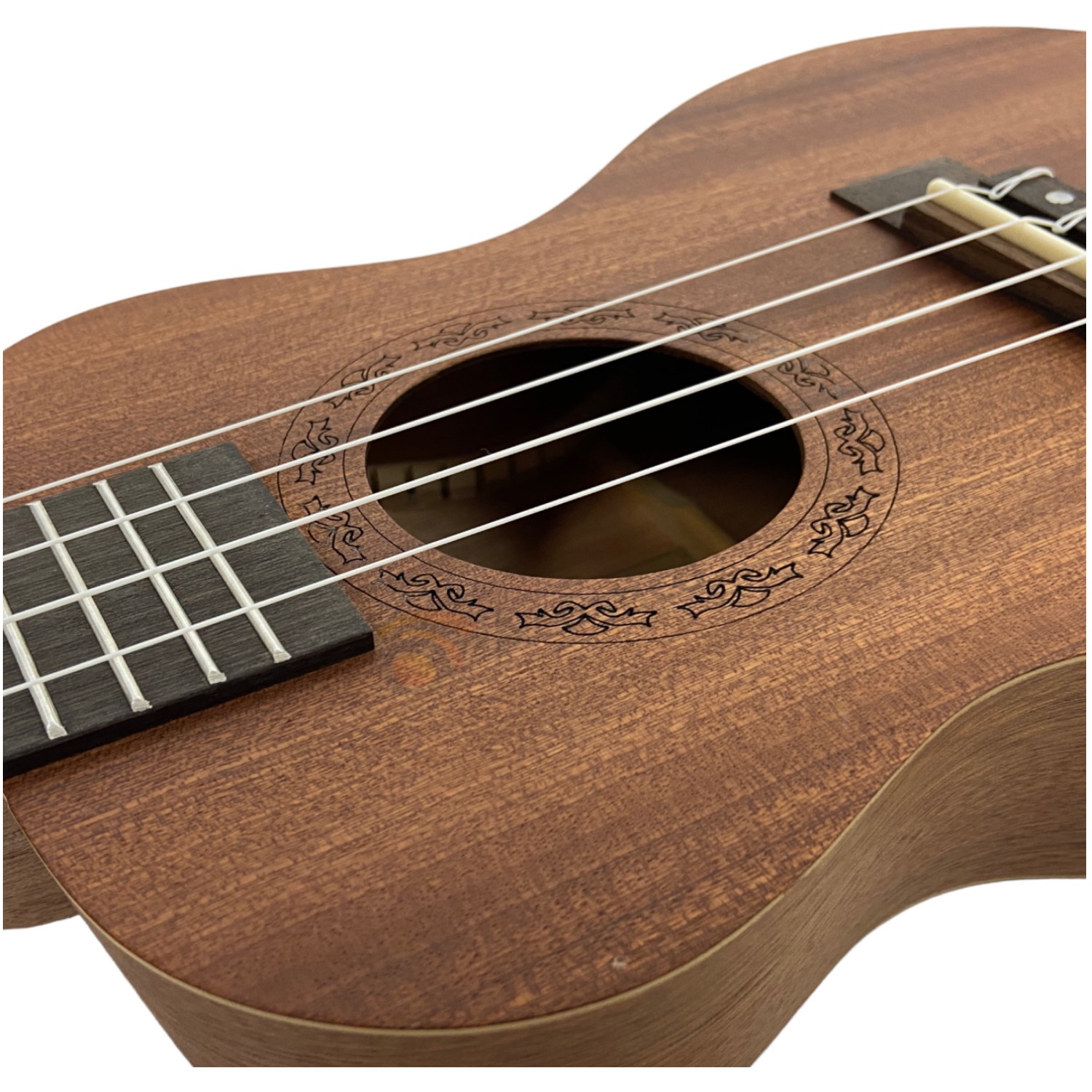 Kit Ukulele Concert Mahogany Profissional Elétrico Com Capa - O ...