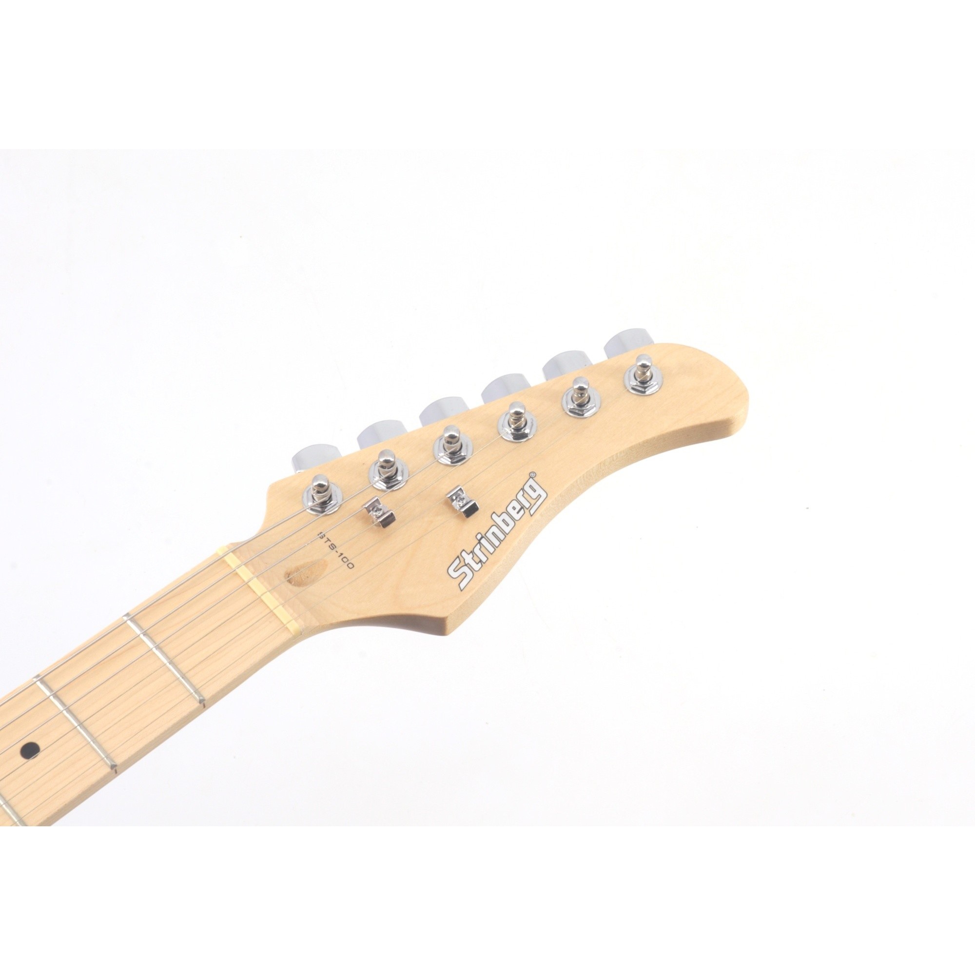 Kit Guitarra Stratocaster Strinberg STS100 Preta Com Capa - O Acústico ...