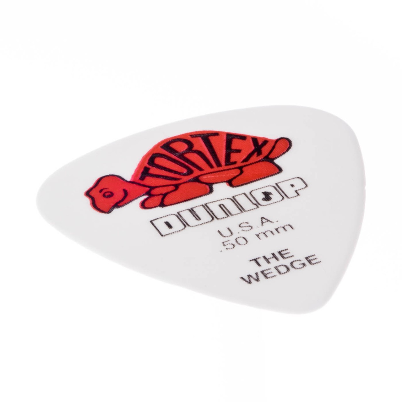 DUNLOP Tortex Wedge Picks, Player's Pack, 12 Pcs., Red