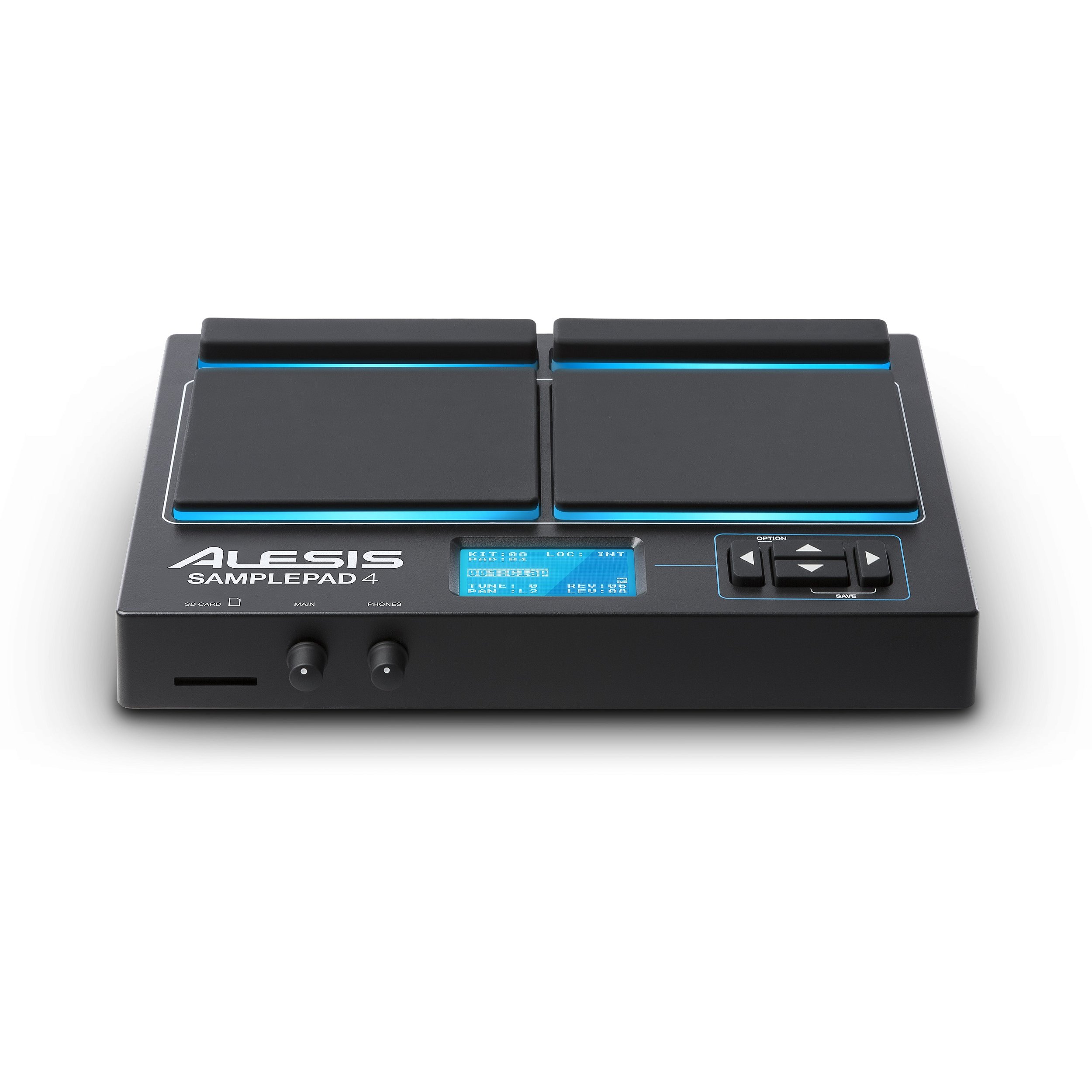 Kit Samplepad Alesis 4 Eletrônica USB Midi + Suporte Torelli - O