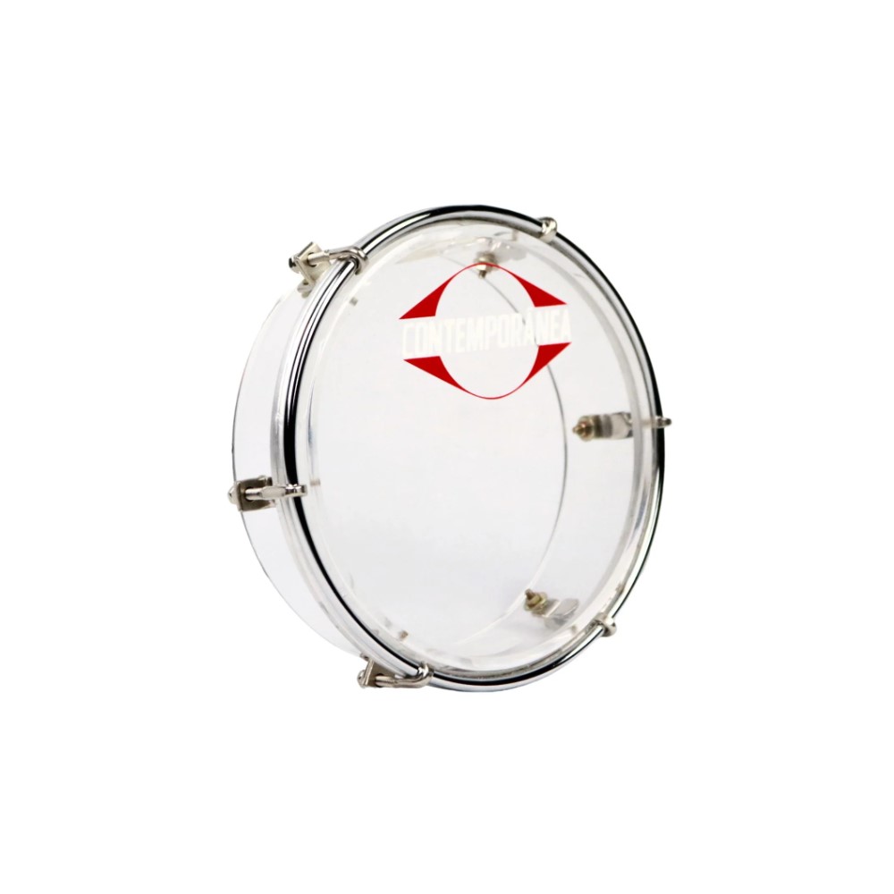 Tamborim Contemporânea Profissional Pele Cristal 952C O Acústico
