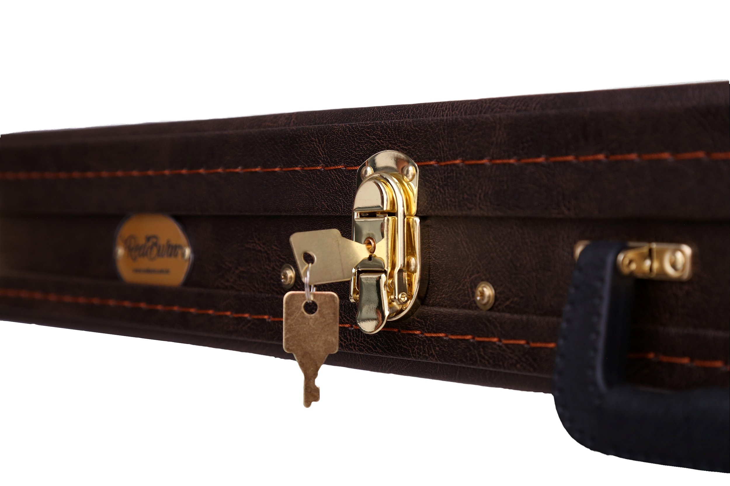Hard Case Para Contrabaixo Redburn RB-HCBS Marrom - O Acústico
