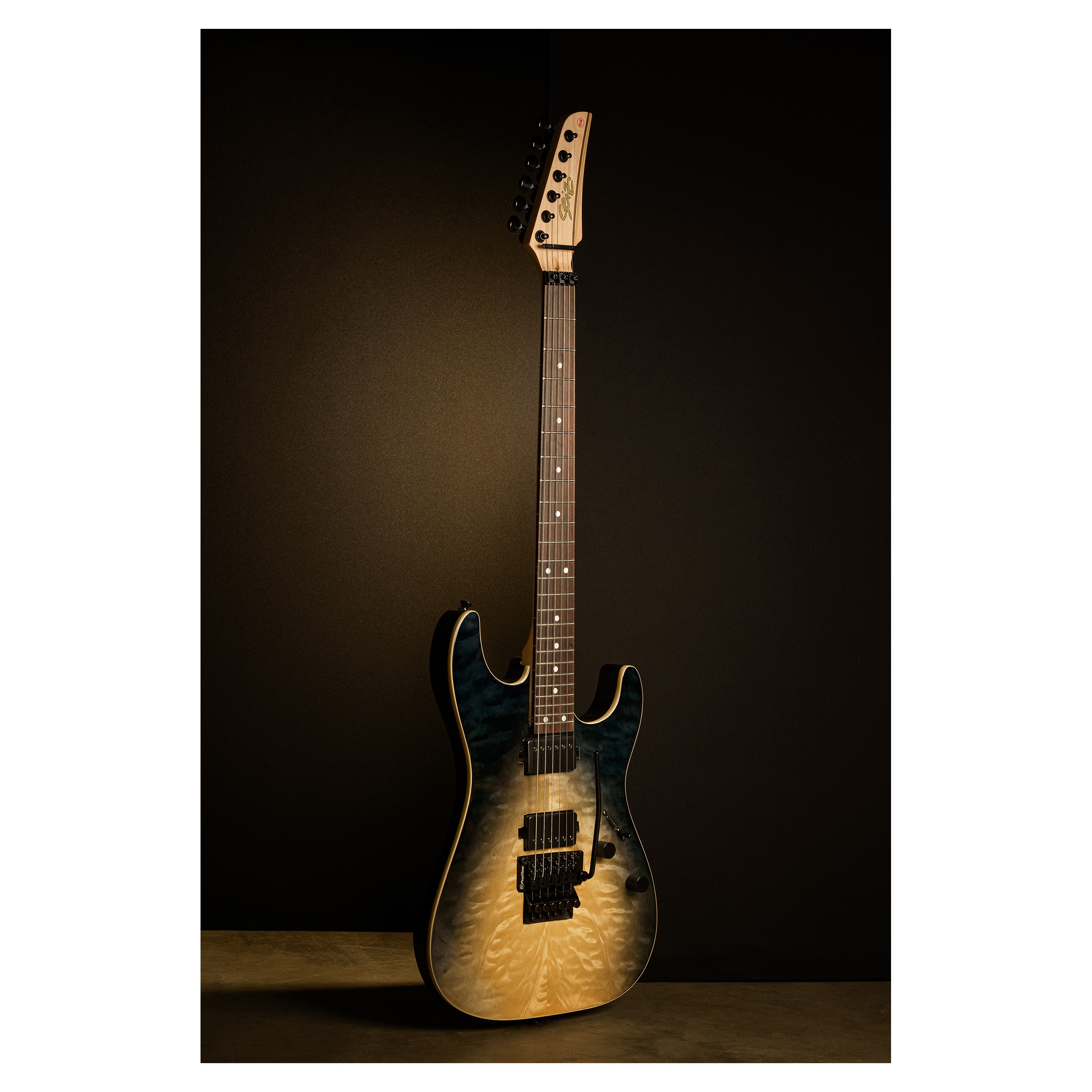 Guitarra Seizi Katana Phantom Floyd Rose Dark Moon Com Bag - O