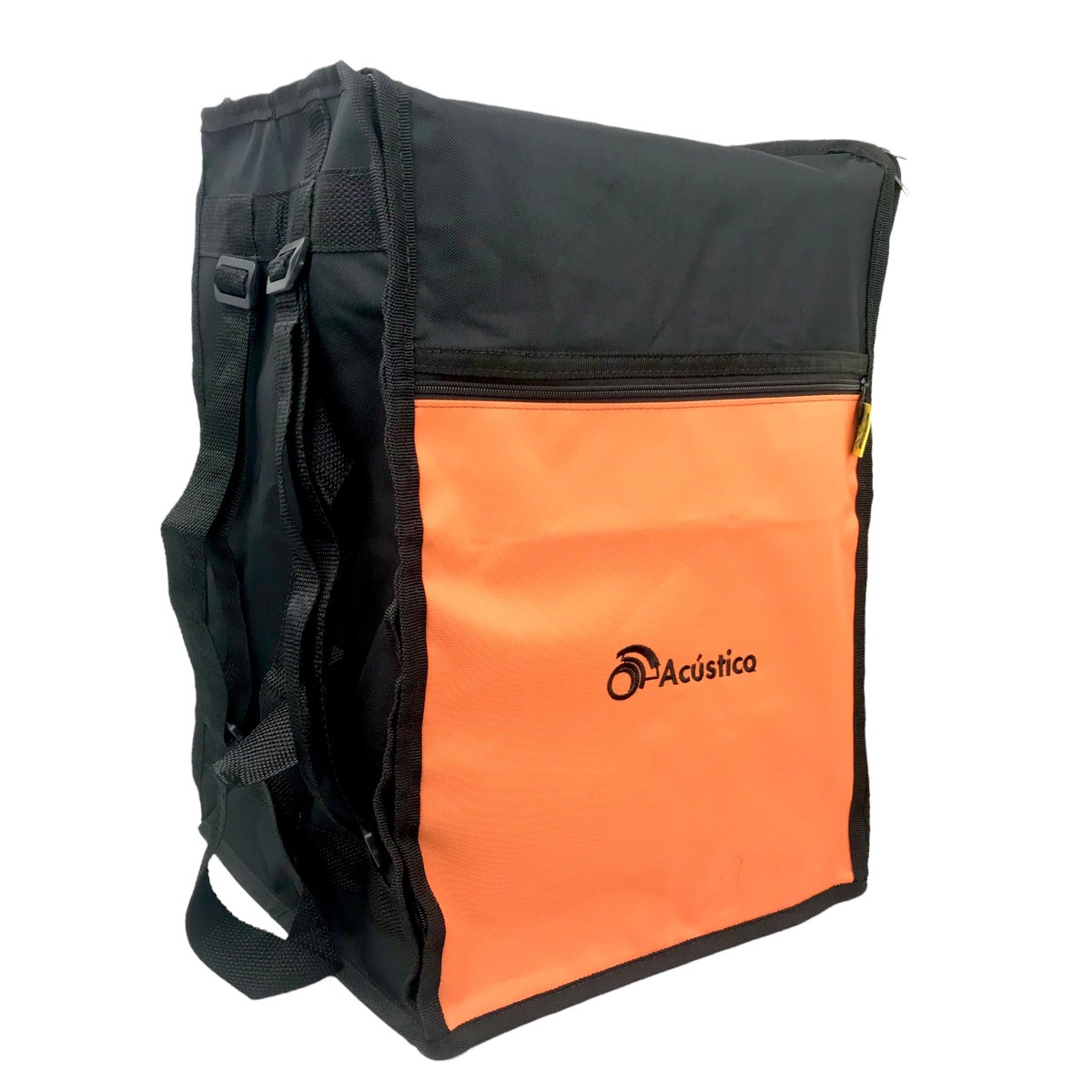 Kit Cajón Elétrico Pithy By Torelli Inclinado Preto + Bag O Acústico