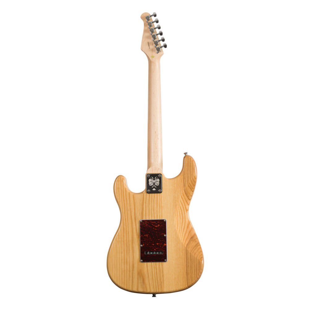 Kit Guitarra Elétrica Seizi Vintage Budokan HSS ASH Completo - O
