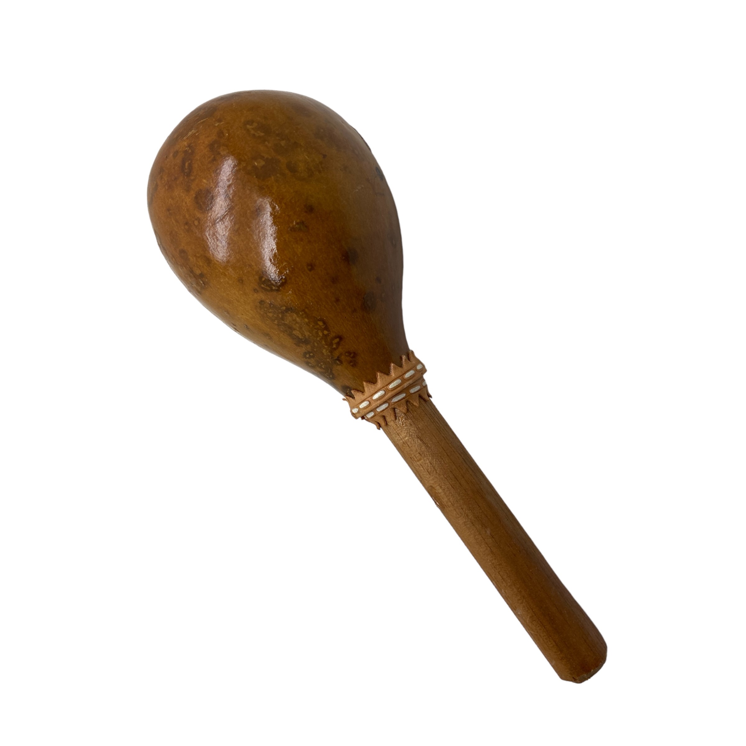 Maraca Chocalho De Cabaça Lisa Natural Unidade - O Acústico ...