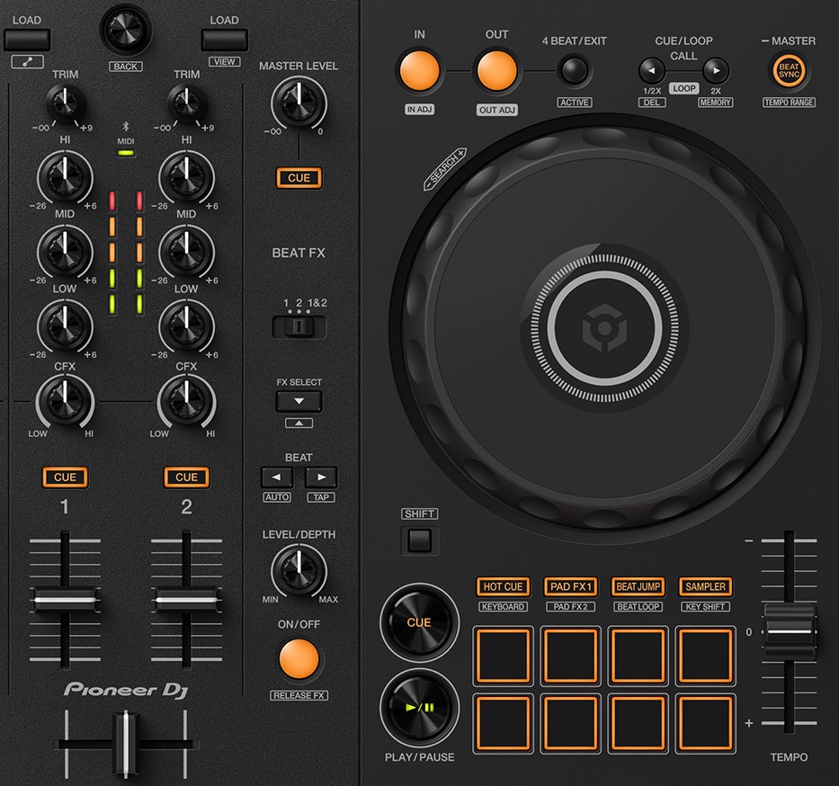 Mesa Controladora Pioneer DDJ-FLX4 Preto - O Acústico - Referência