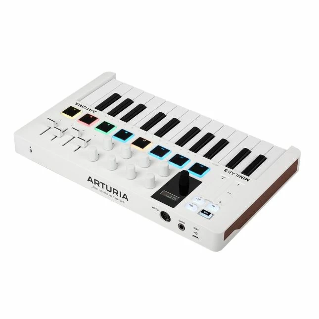 Teclado Controlador Midi USB 25 Teclas Arturia MiniLab MK3 - O