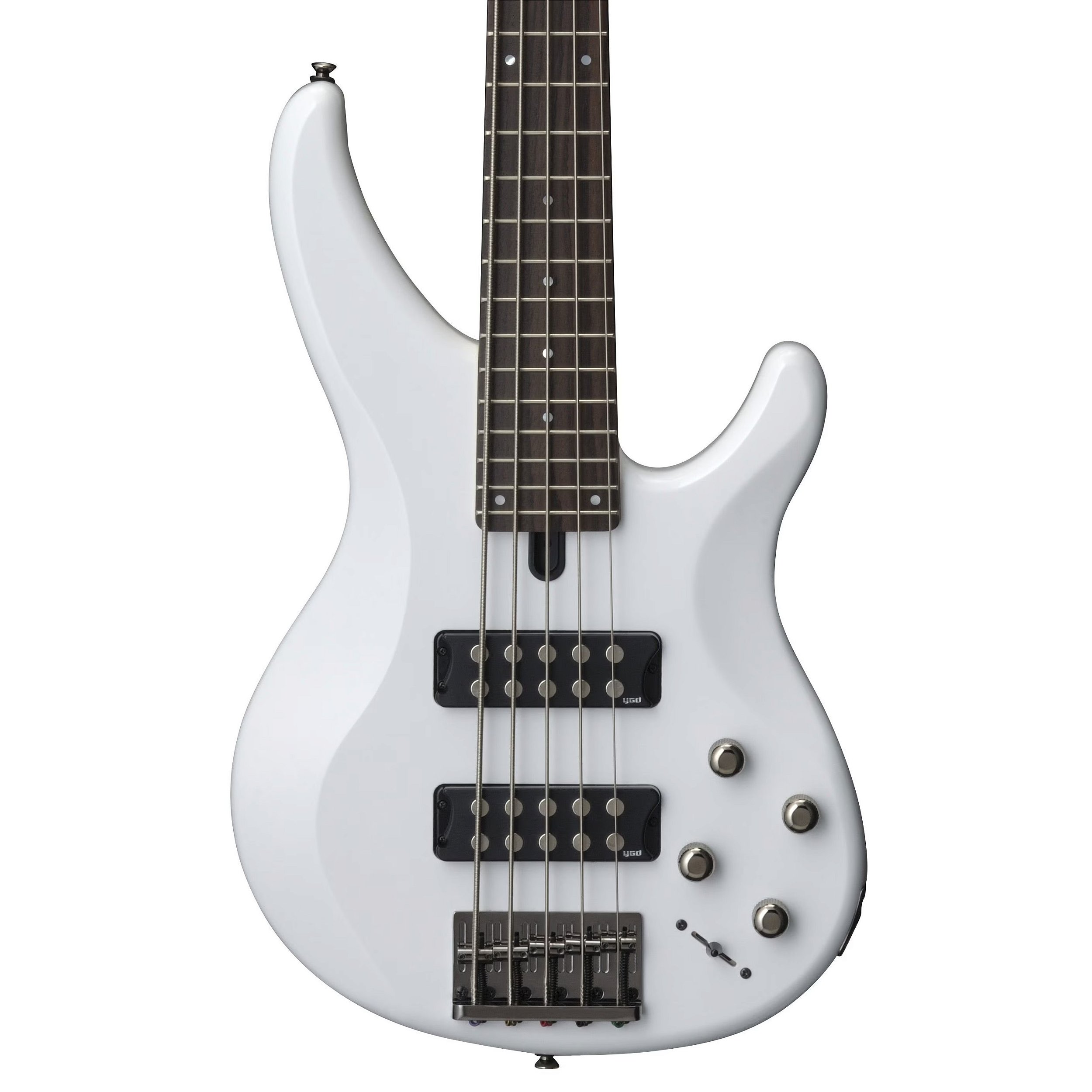 Contrabaixo Yamaha TRBX305-WH 5 Cordas Ativo Branco - O Acústico