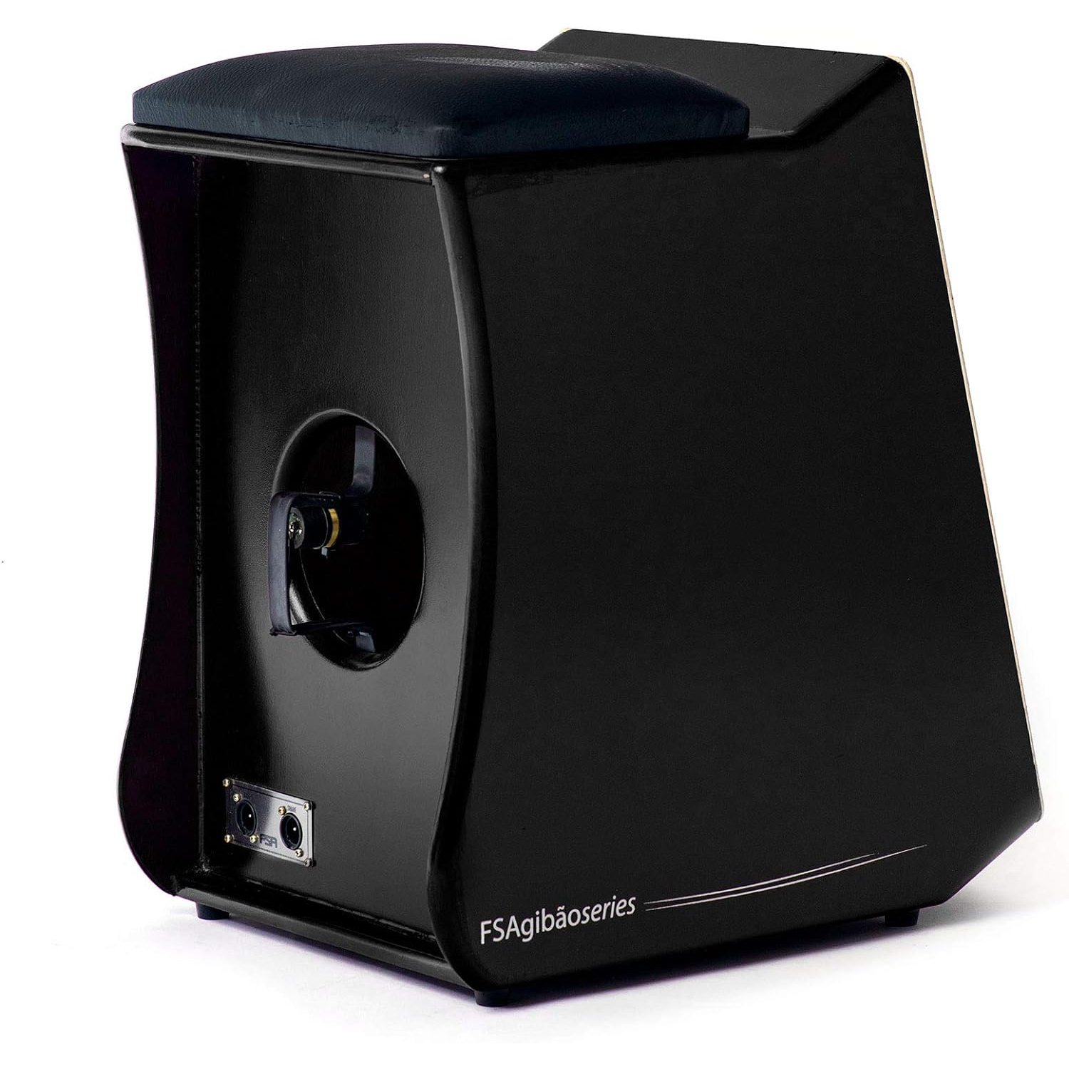 Cajón Elétrico FSA Gibão FGB6501 Preto Captação Dupla - O Acústico
