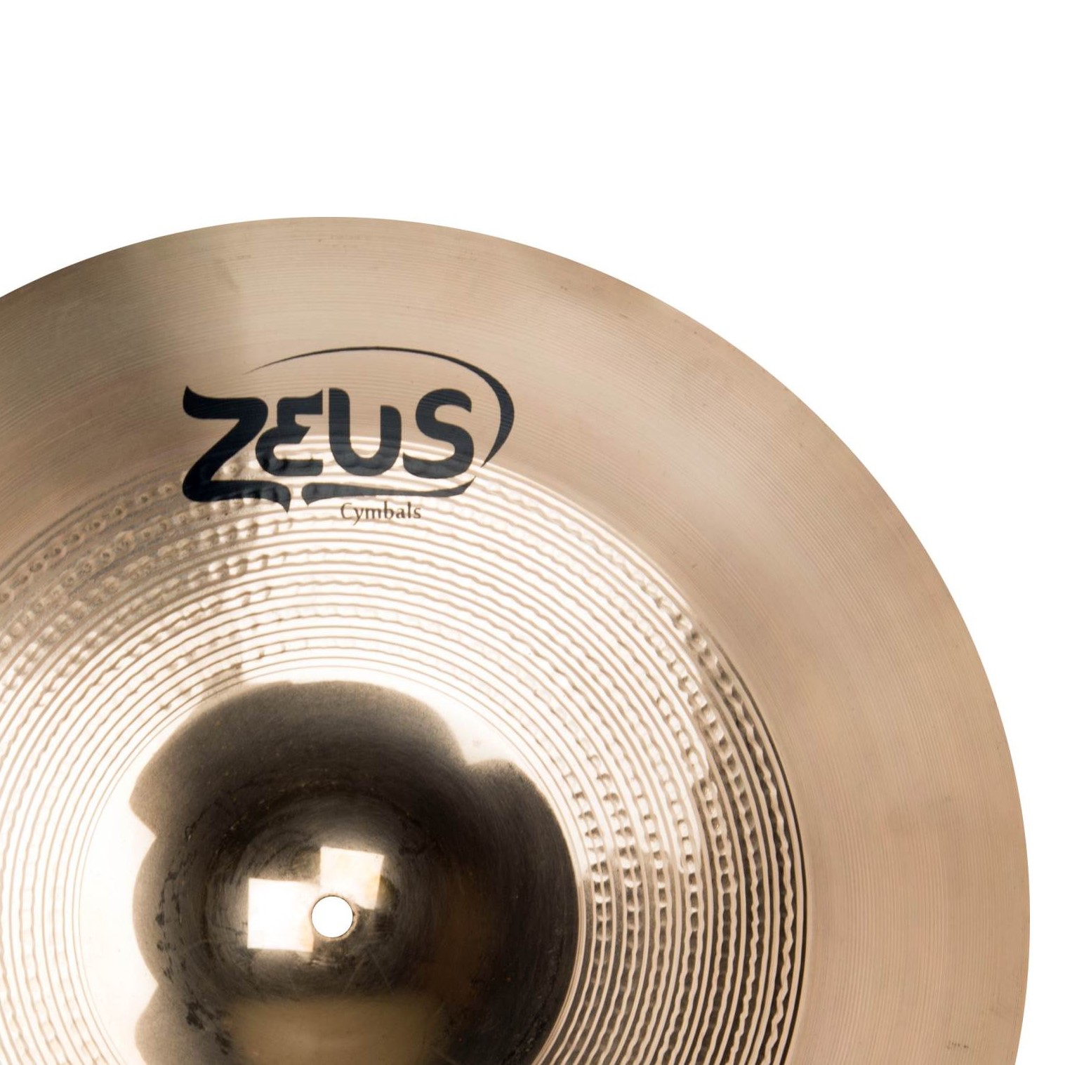 Kit Prato De Bateria Zeus Evolution Pro Ride Crash E Hi-Hat - O