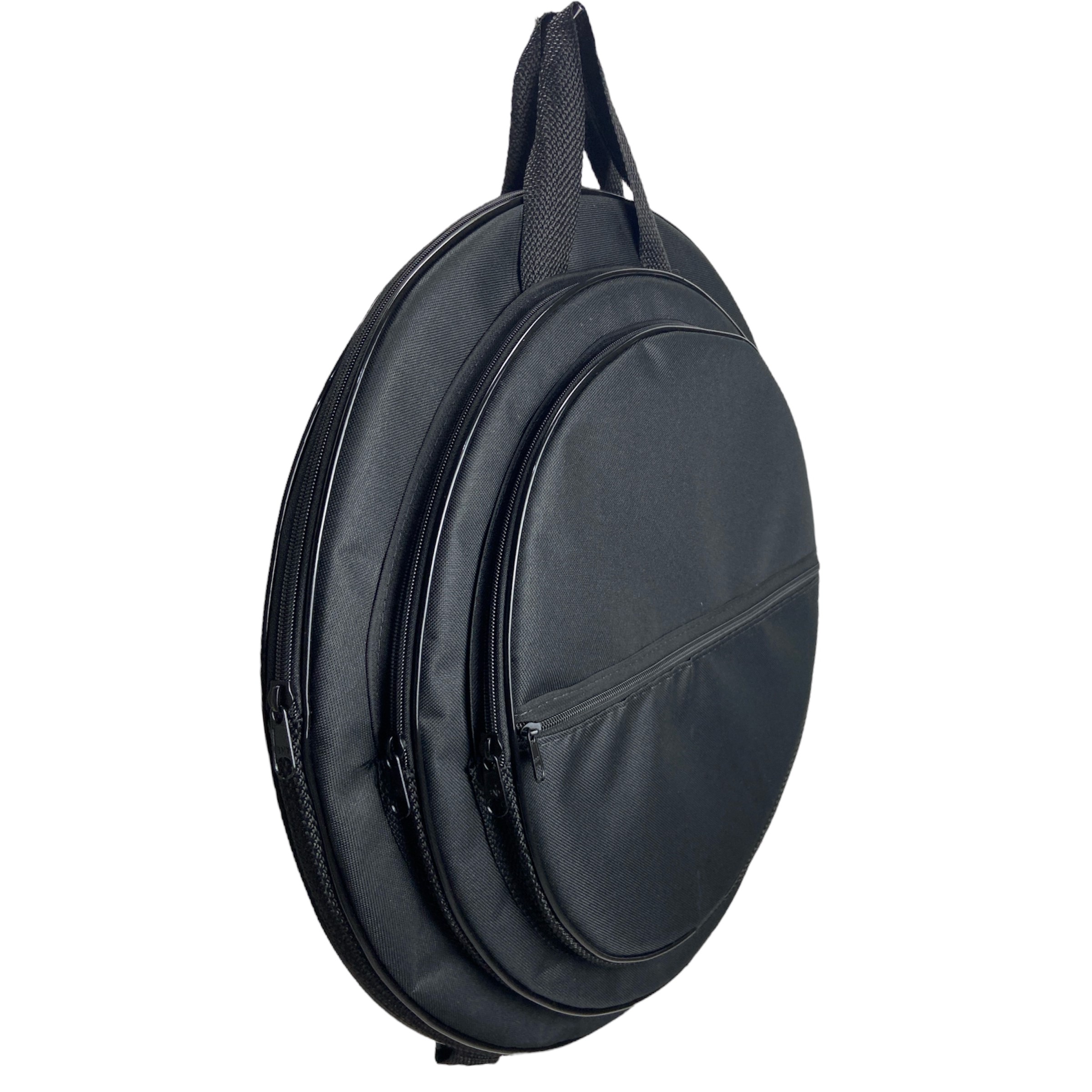 Kit Pratos De Bateria Premium By Zeus 14/16/20 Com Bag Luxo - O