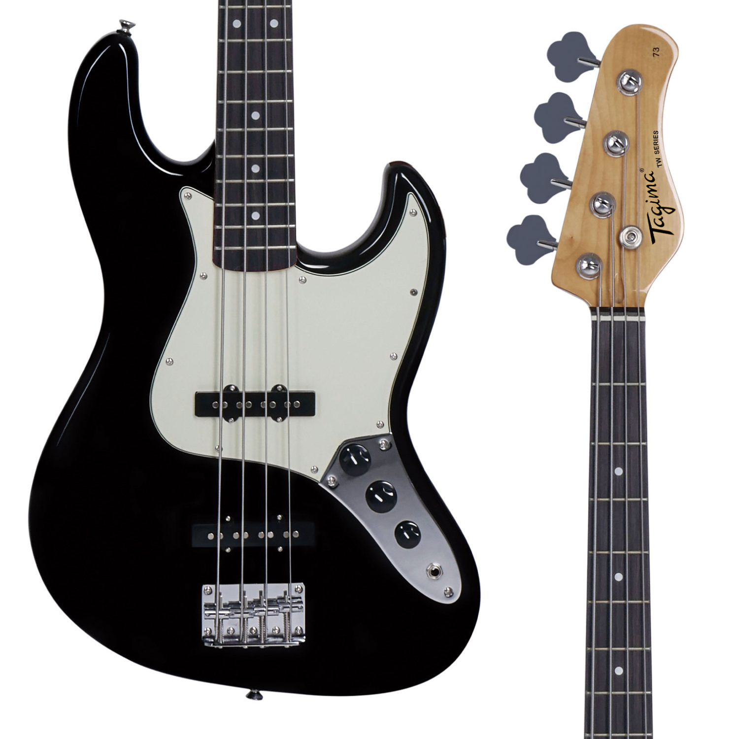 Contrabaixo 4 Cordas Tagima Jazz Bass TW-73 Black - O Acústico ...