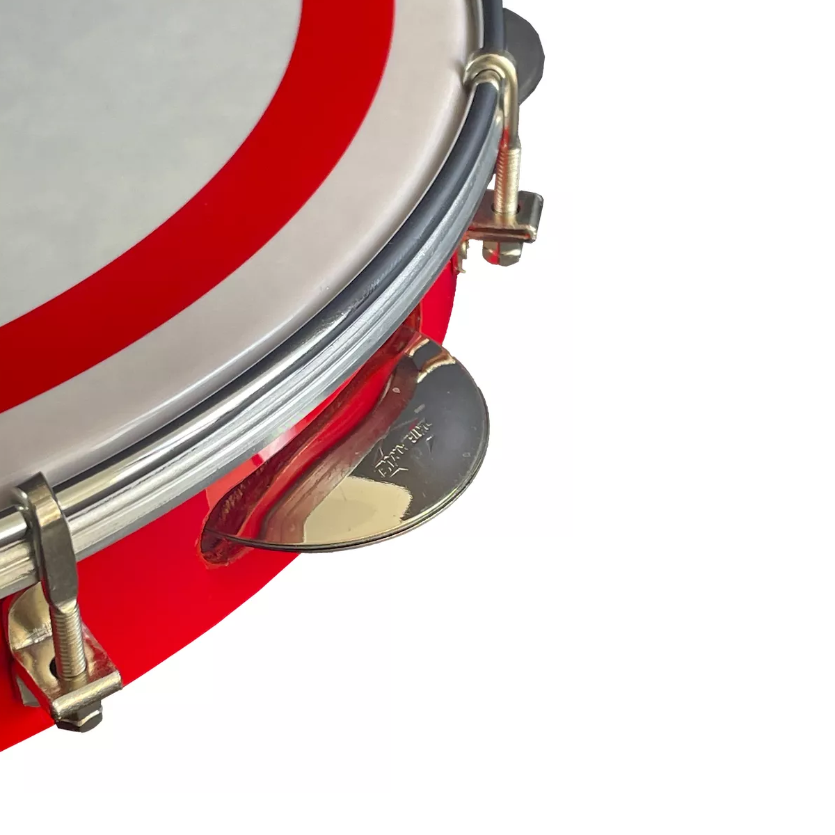 Pandeiro Contemporânea Profissional Super Nylon Red 11