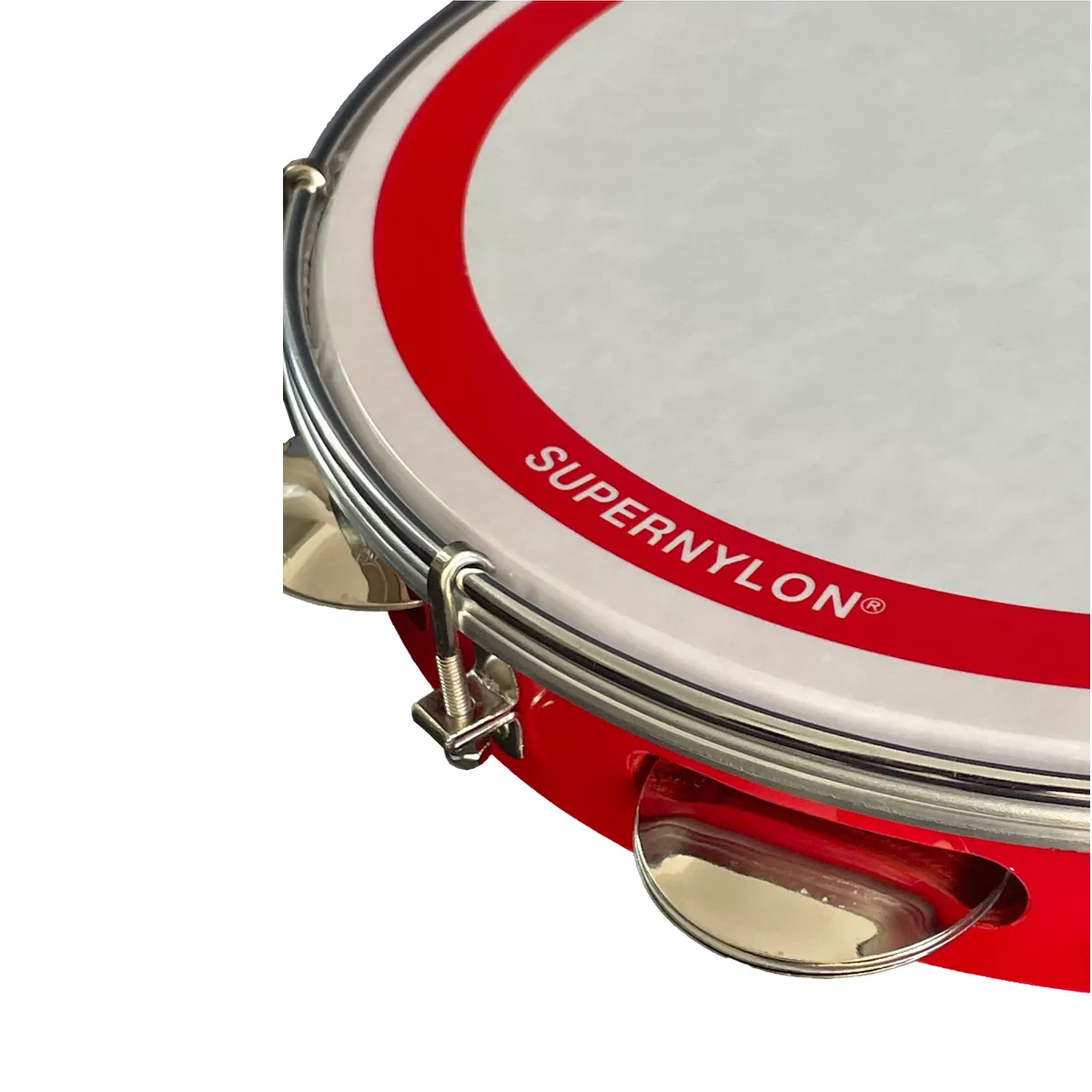 Pandeiro Contemporânea Profissional Super Nylon Red 11